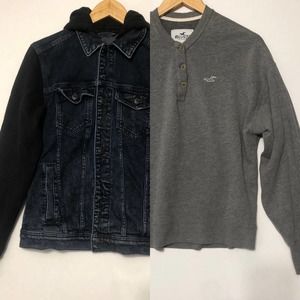 Bundle Hollister jacket & pullover